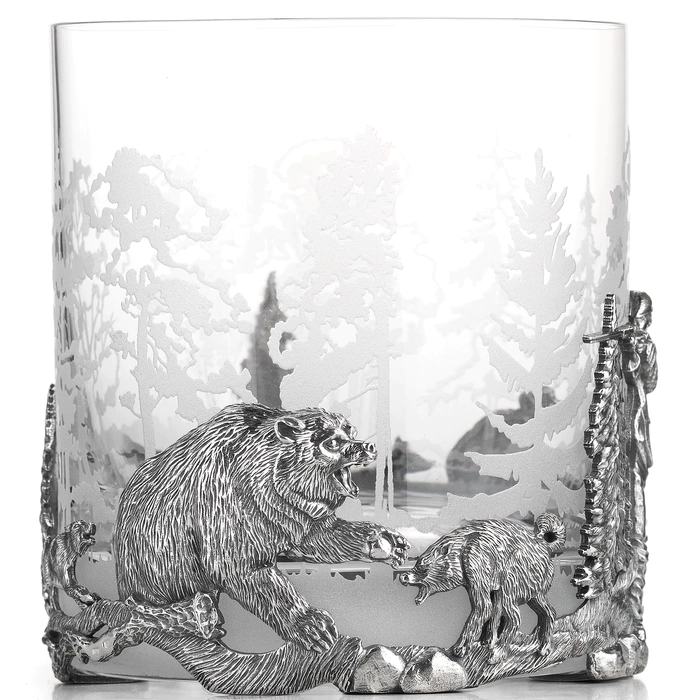 A glass for whiskey "Hunting"
